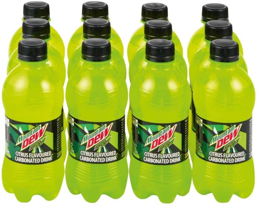 Mountain Dew Citrus Flavoured Carbonated Soft Drink (12 x 330 ml)