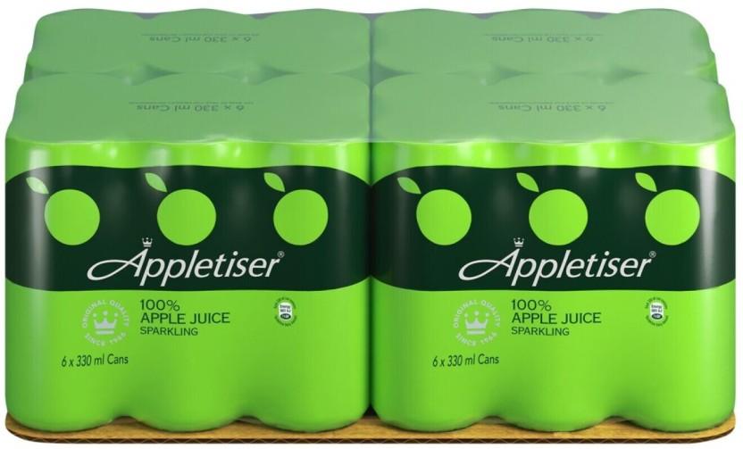 Appletiser Sparkling Apple Juice (24 x 330 ml)