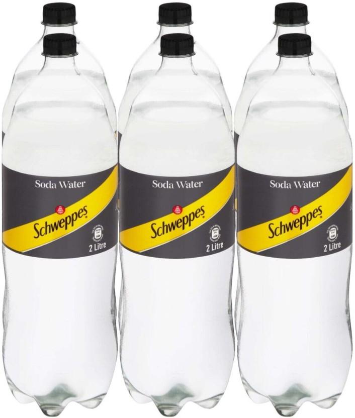 Schweppes Soda Water (6 x 2 L)