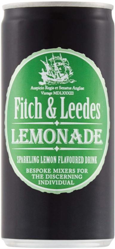 Fitch & Leedes Sparkling Lemon Flavoured Drink (6 x 200 ml)