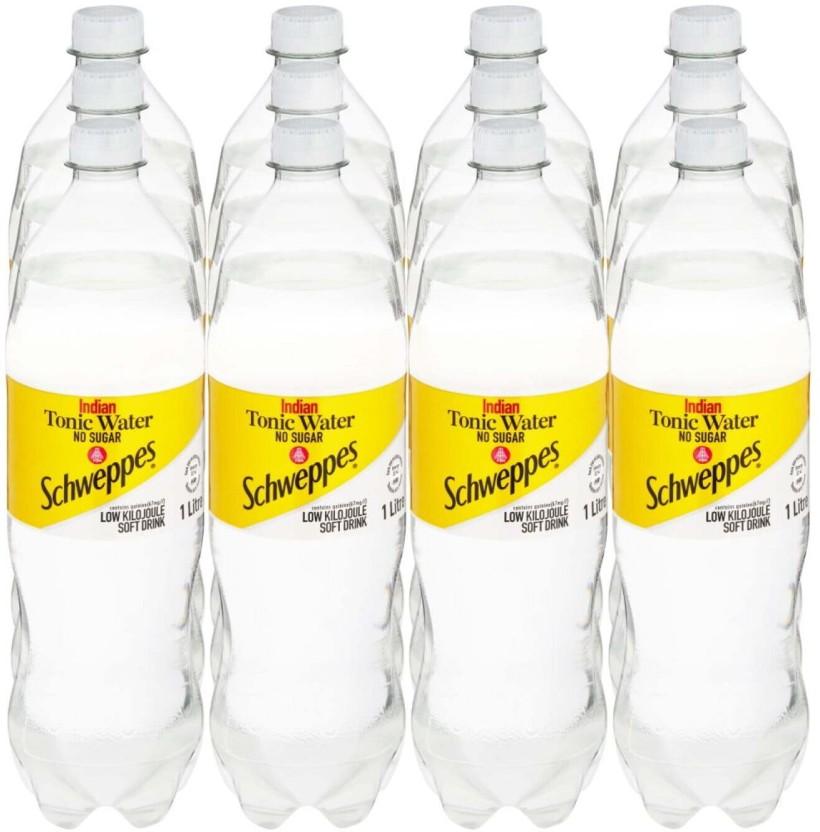 Schweppes Indian Tonic Water - Zero Sugar (12 x 1 L)