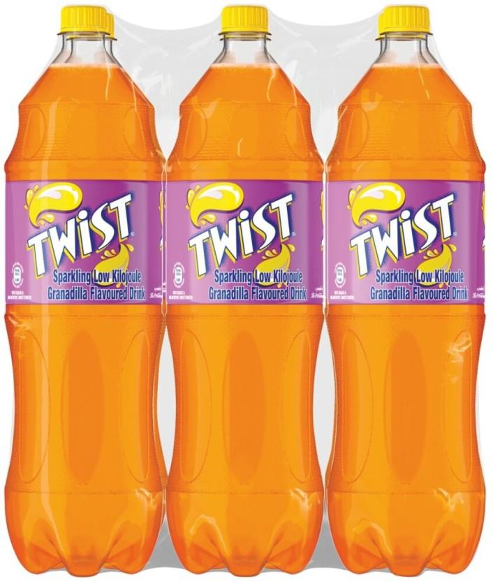 TWiST Granadilla Flavoured Sparkling Drink (6 x 2 L)
