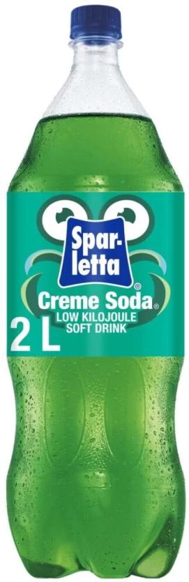 Sparletta Creme Soda Soft Drink (6 x 2 L)