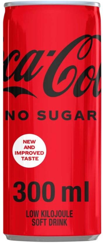 Coca-Cola No Sugar Low Kilojoule Soft Drink (300 ml)