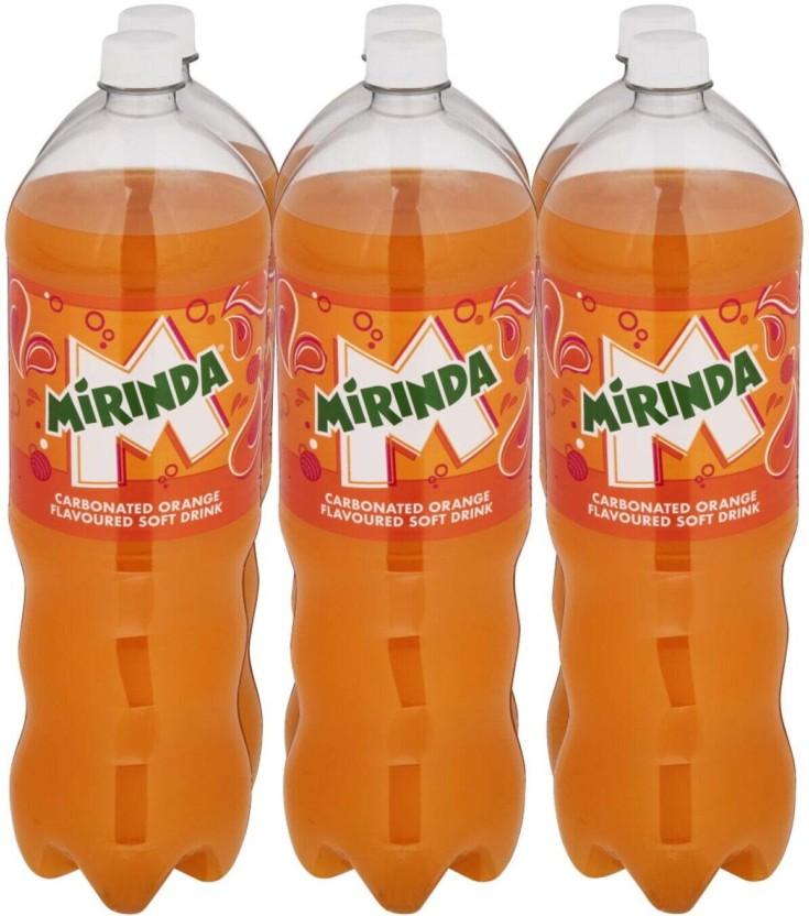 Mirinda Sparkling Orange Flavour Drink (6 x 2 L)