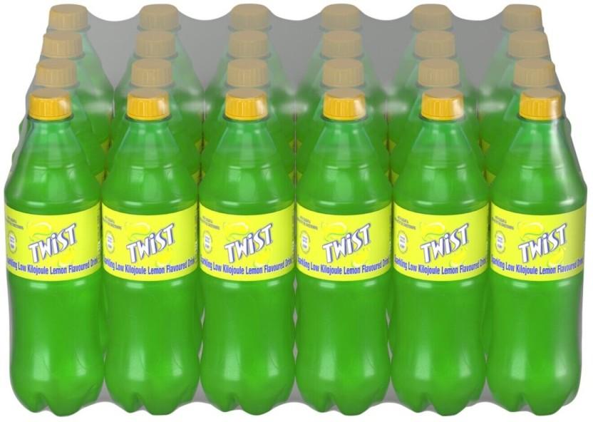 Twist Lemon Flavoured Sparkling Drink (24 x 440 ml)