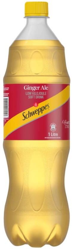 Schweppes Ginger Ale (12 x 1 L)