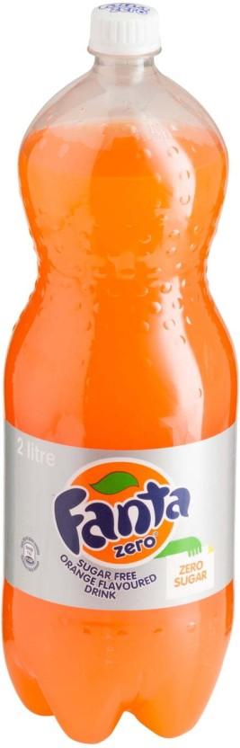 Fanta Zero, Orange Flavoured (6 x 2 L)