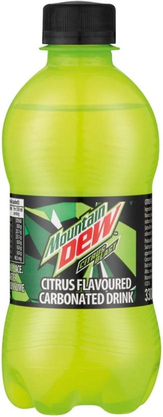 Mountain Dew Citrus Flavoured Carbonated Soft Drink (330 ml)