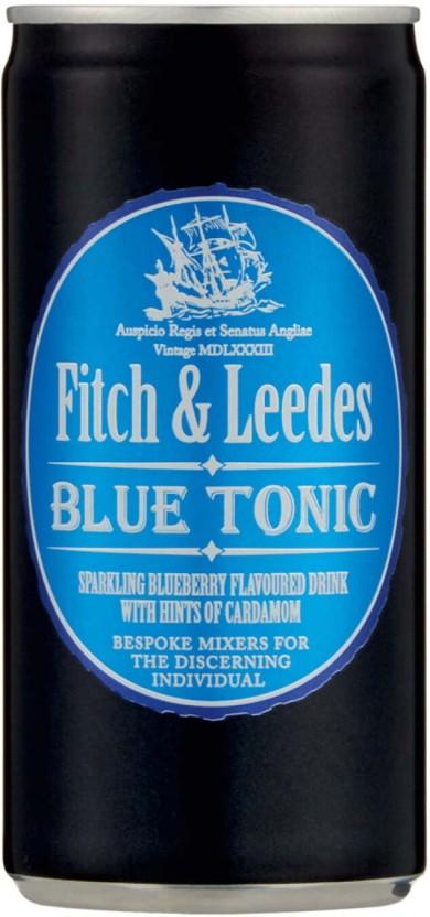Fitch & Leedes Sparkling Blueberry Flavoured Drink with Hints of Cardamom (6 x 200 ml)