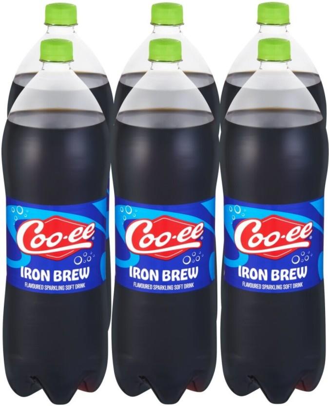 Coo-Ee Iron Brew Flavoured Soft Drink (6 x 2 L)