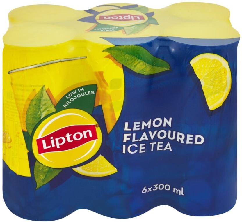 Lipton Lemon Flavoured Iced Tea (6 x 300 ml)