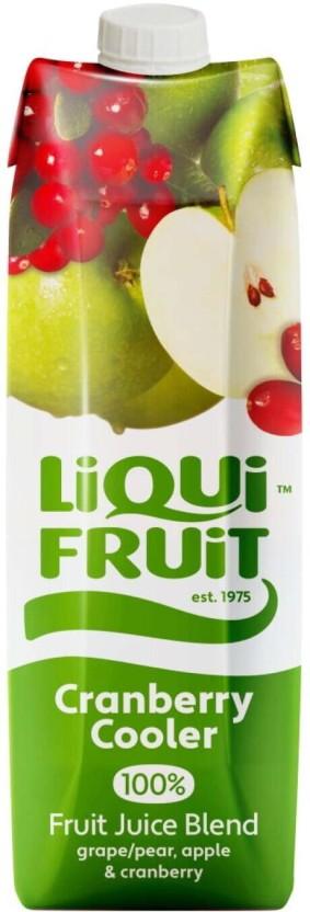 Liqui Fruit Cranberry Cooler 100% Fruit Juice Blend (1 L)