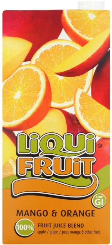 Liqui Fruit Mango & Orange 100% Fruit Juice Blend (2 L)