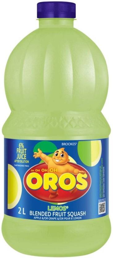 Brookes Oros Lemos Blended Squash (2 L)