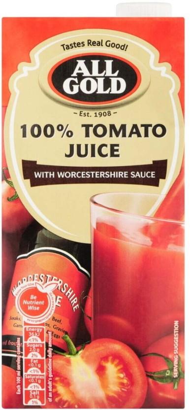 All Gold Tomato Cocktail Wih Worcestershire Sauce (1 L)