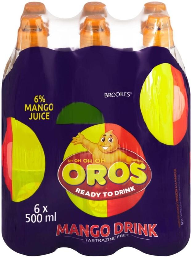Oros Mango Drink (6 x 500 ml)
