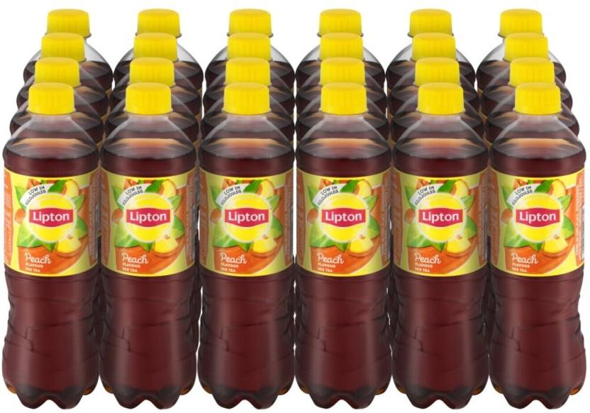 Lipton Peach Flavoured Iced Tea (24 x 500 ml)