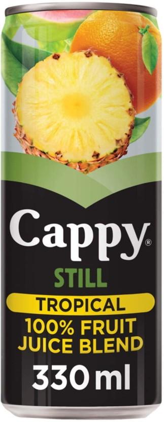 Cappy Still Tropical 100% Fruit Juice Blend (6 x 330 ml)