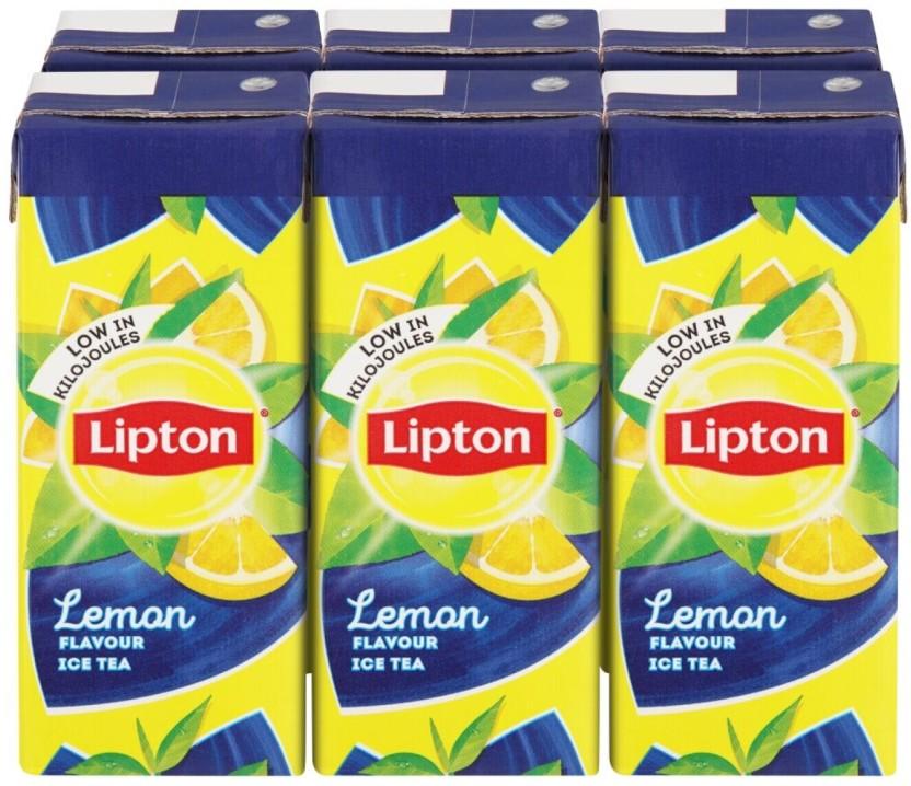 Lipton Lemon Flavoured Iced Tea (6 x 200 ml)