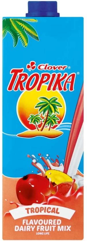 Clover Tropika Tropical - Flavoured Diary Fruit Mix (6 x 1 L)