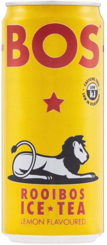 Bos Lemon Flavoured Rooibos Iced Tea (24 x 300 ml)