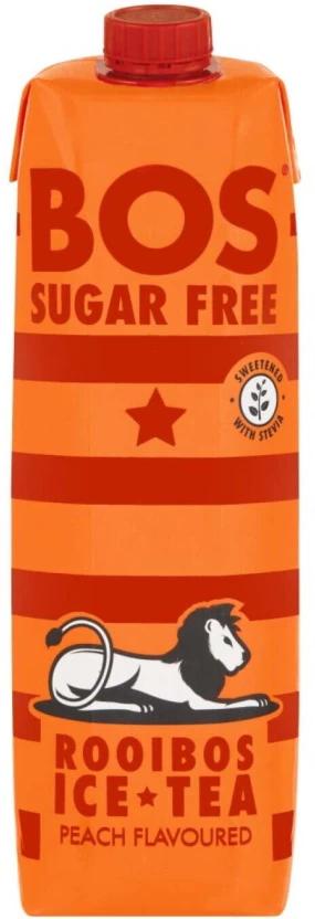 Bos Sugar Free Peach Flavoured Rooibos Iced Tea (1 L)