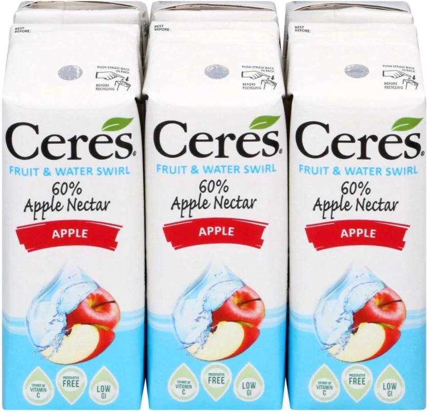 Ceres Fruit & Water Swirl Pear & Mango Fruit Nectar Blend (6 x 200 ml)
