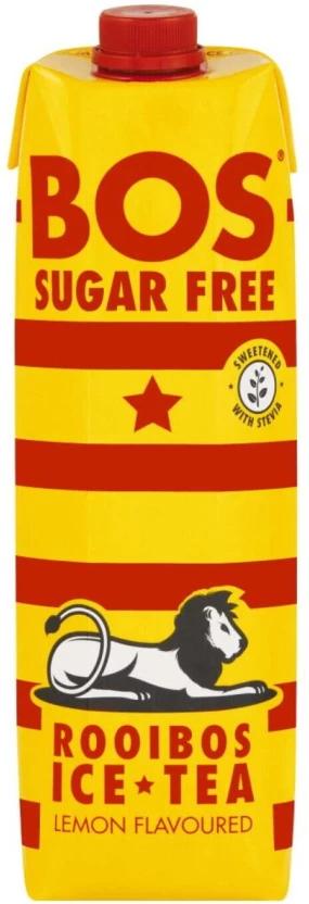 Bos Sugar Free Lemon Flavoured Rooibos Iced Tea (1 L)