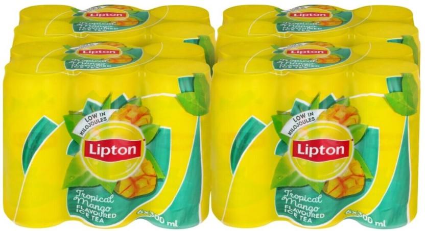 Lipton Tropical Mango Flavoured Iced Tea (24 x 300 ml)