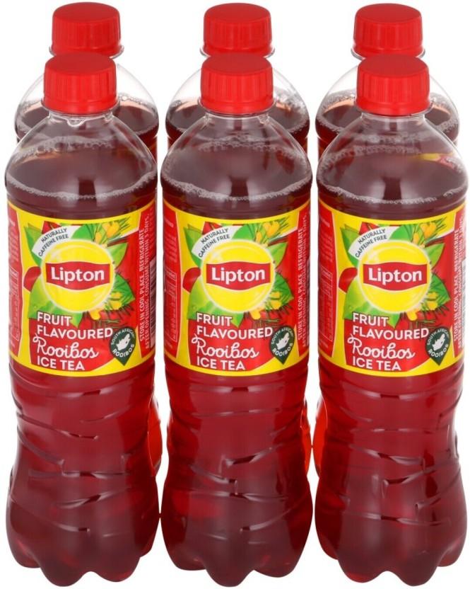 Lipton Fruit Flavoured Rooibos Iced Tea (6 x 500 ml)