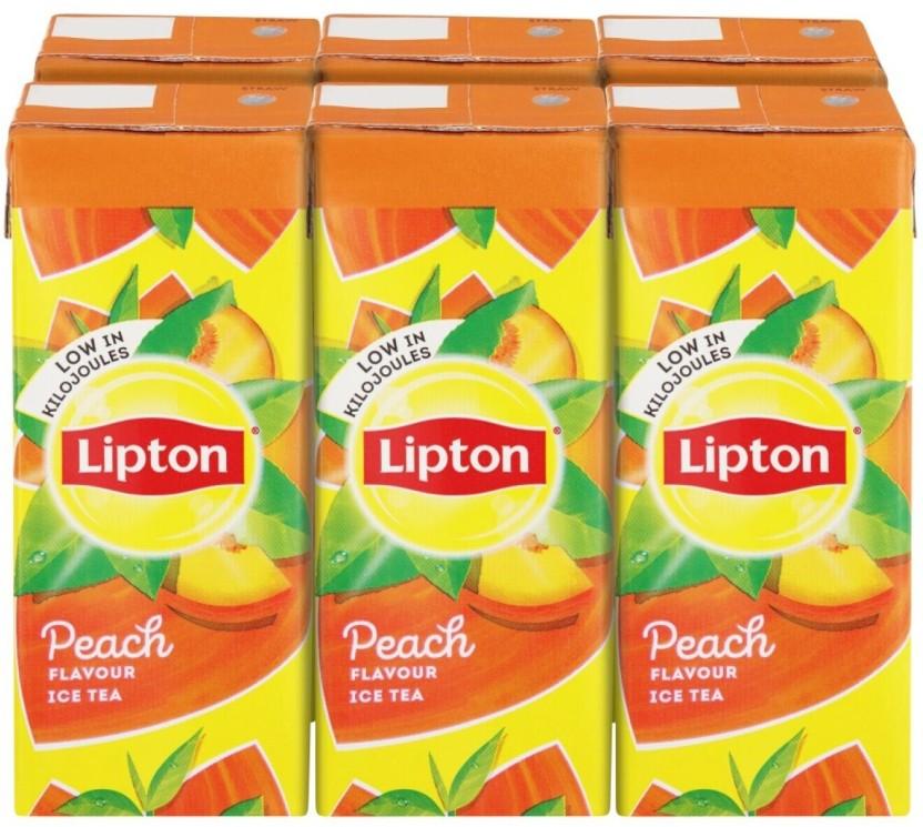 Lipton Peach Flavoured Iced Tea (6 x 200 ml)