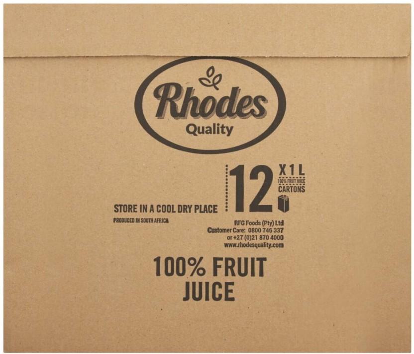 Rhodes Guava 100% Fruit Juice Blend (12 x 1 L)