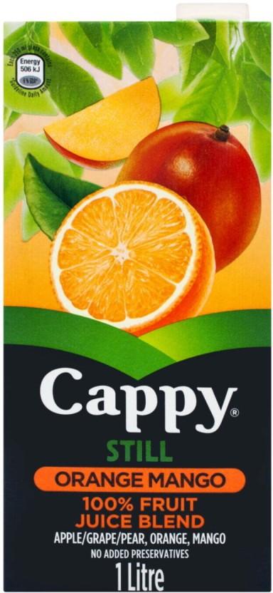 Cappy Orange And Mango Fruit Juice Blend (1 L)
