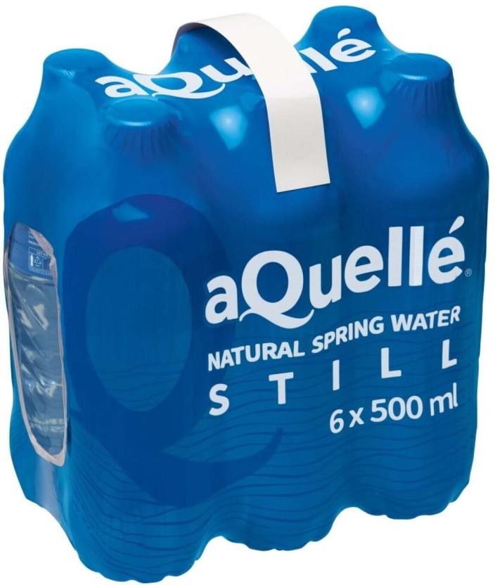 aQuelle Natural Spring Still Mineral Water (6 x 500 ml)