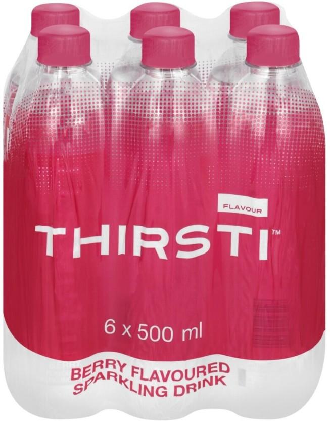 Thirsti Sparkling Berry Flavoured Water (1 x 500 ml)