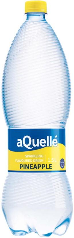 aQuelle Sparkling Pineapple Flavoured Water (1 x 1.5 l)