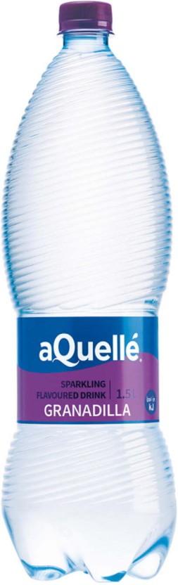 aQuelle Sparkling Granadilla Flavoured Water (1 x 1.5 l)