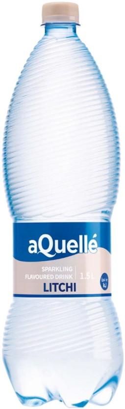 aQuelle Sparkling Litchi Flavoured Water (1 x 1.5 l)