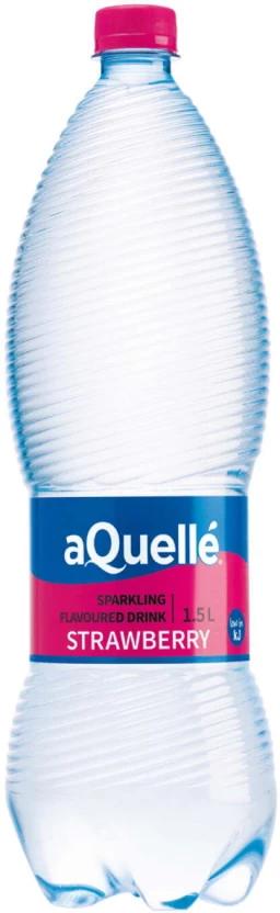 aQuelle Sparkling Strawberry Flavoured Water (1 x 1.5 l)