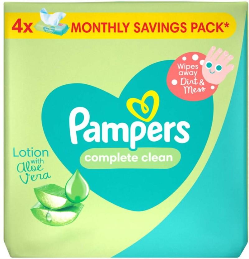 Pampers Sensitive (Pack of 1, 256 Wipes per Pack)