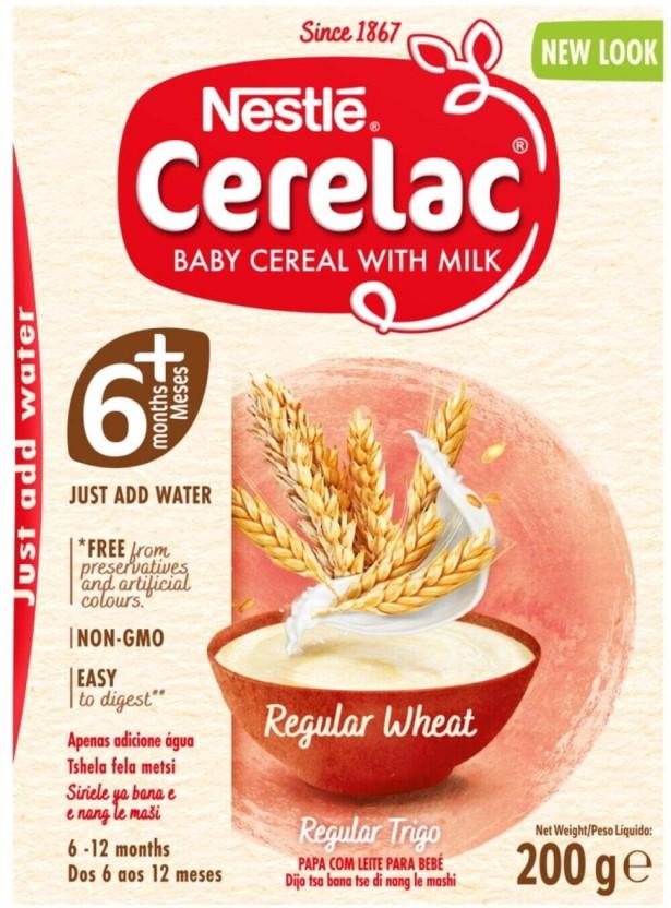 Nestle Cerelac Stage 1 Regular Wheat Cereal (200 g, 6+ Months)