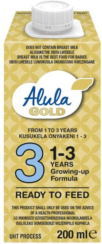 Alula Gold 3 Growing Up Formula Ready To Feed (200 ml, 12-36 Months)
