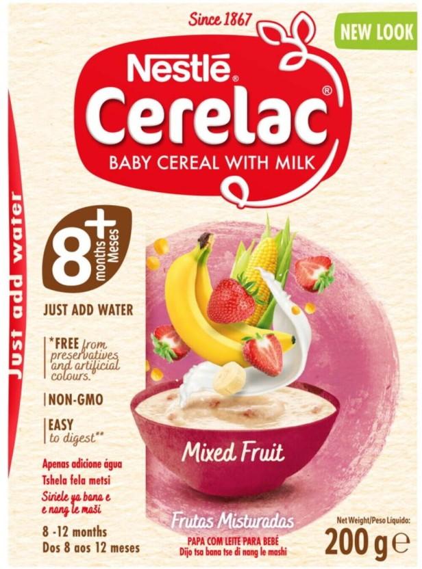 Nestle Cerelac Stage 2 Mixed Fruit Cereal (200 g, 8+ Months)