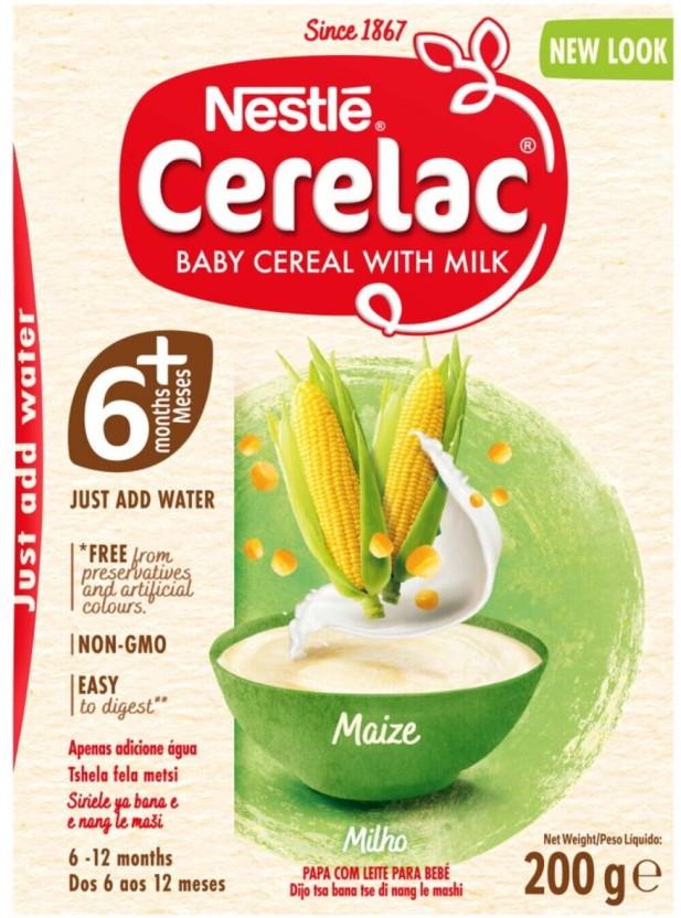 Nestle Cerelac Stage 1 Maize Cereal (200 g, 6+ Months)