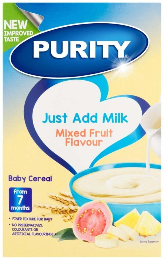 Purity Infant Cereal Mixed Fruit Cereal (450 g, 7+ Months)