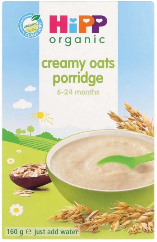 Hipp Creamy Oats Porridge Cereal (0.16 kg, Pack of 6, 6+ Months)