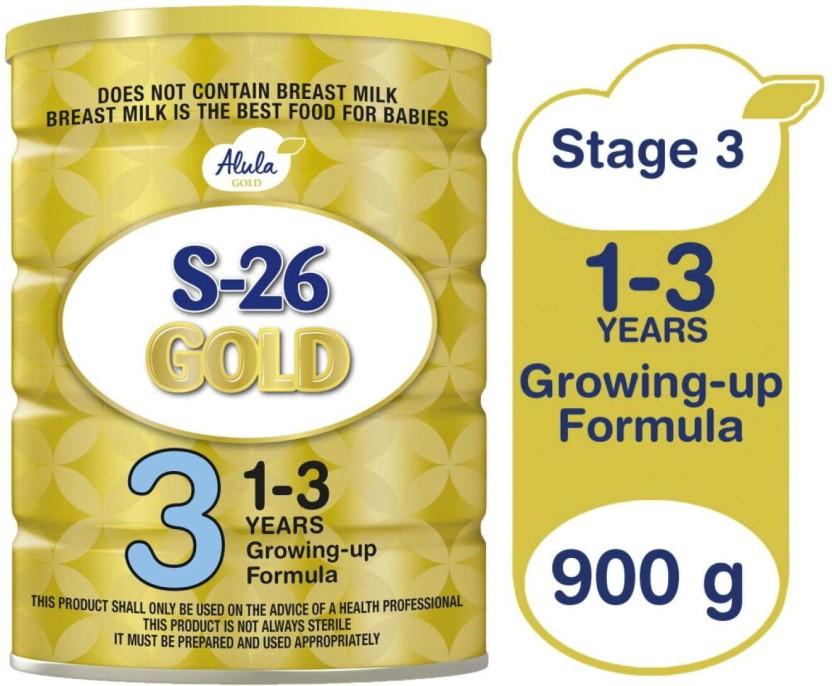Alula S-26 Gold 3 Growing-Up Formula (6 x 900 g, 12-36 Months)