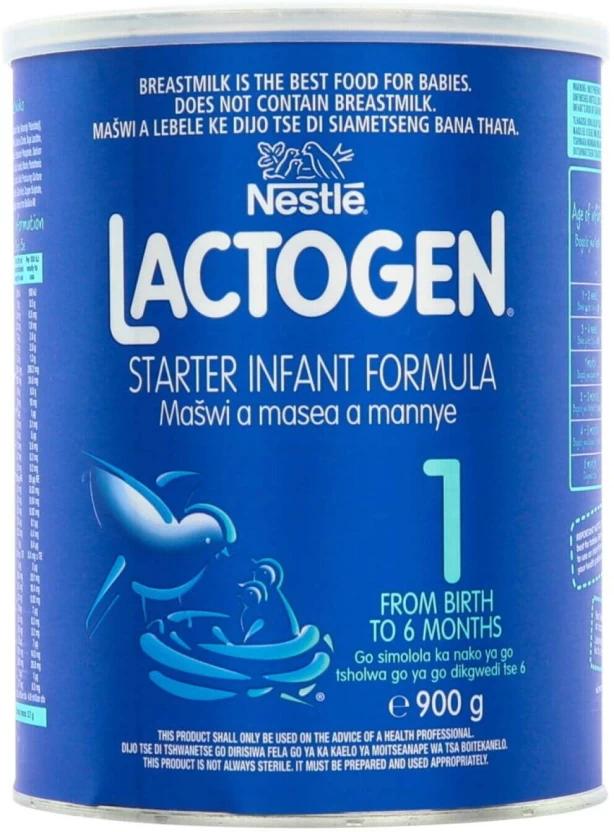 Nestle Lactogen Starter Infant Formula 1 (900 g, 0-6 Months)