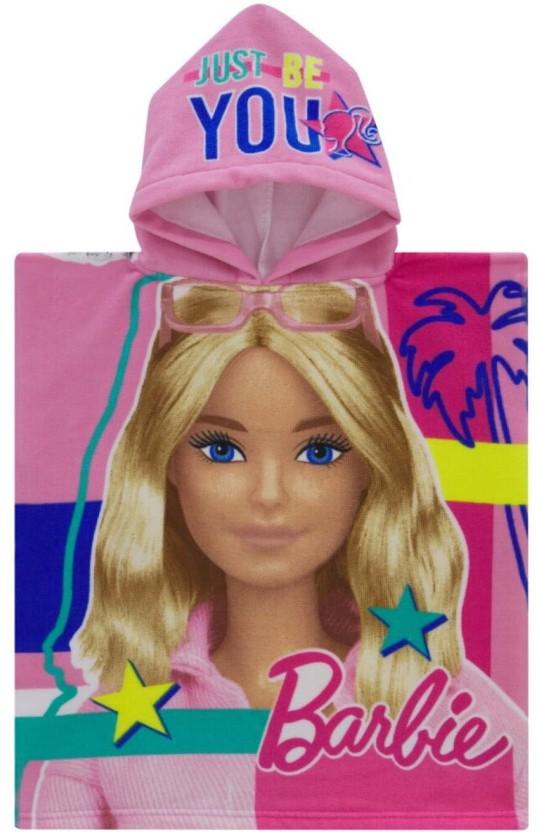 Character Barbie Cotton Bath, Beach Towel (Multicolour, 115 cm x 50 cm)